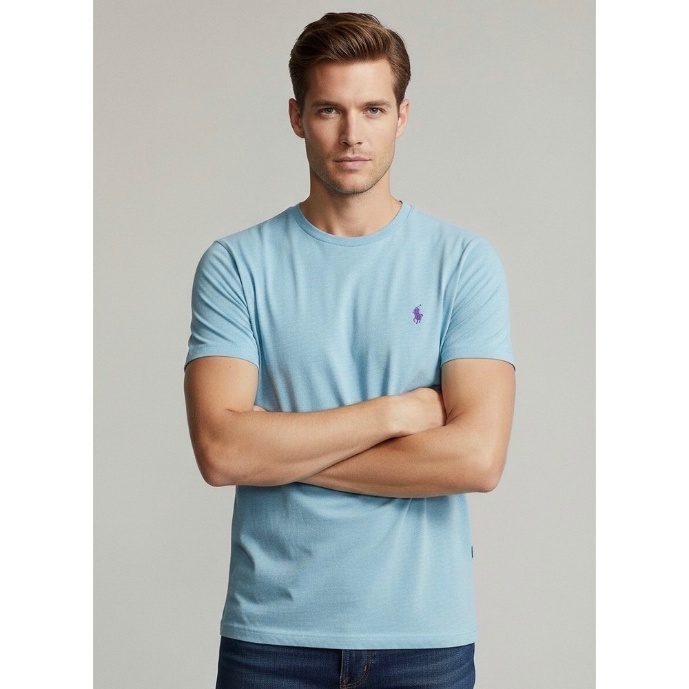 Polo Ralph Lauren Crew Neck Men's Classic Fit 100% Cotton T-shirt L